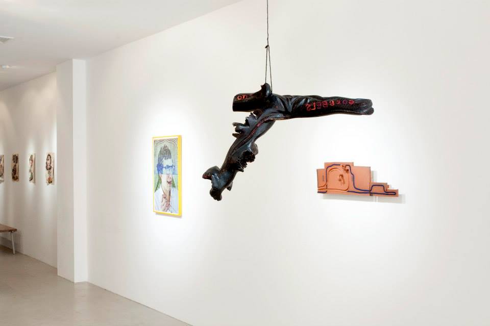 Install view of the Irregular Rendition exhibition