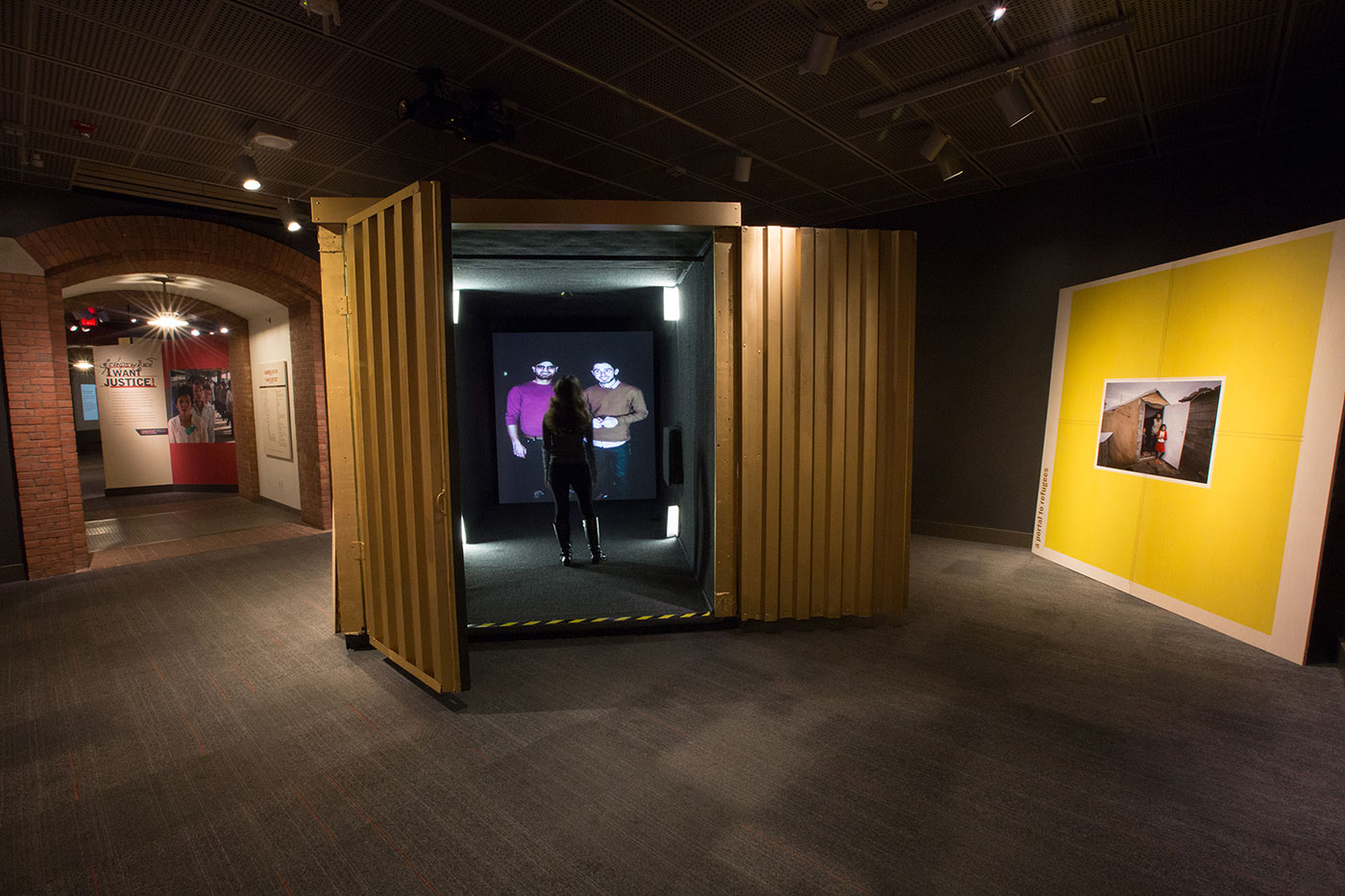 Exploring past and present of displaced communities