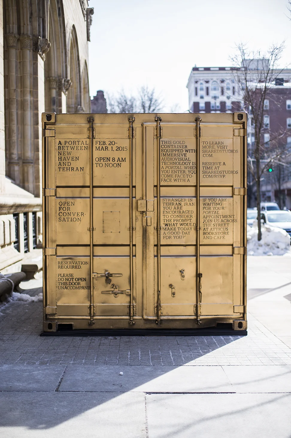 A Portal at the Yale University Art Gallery