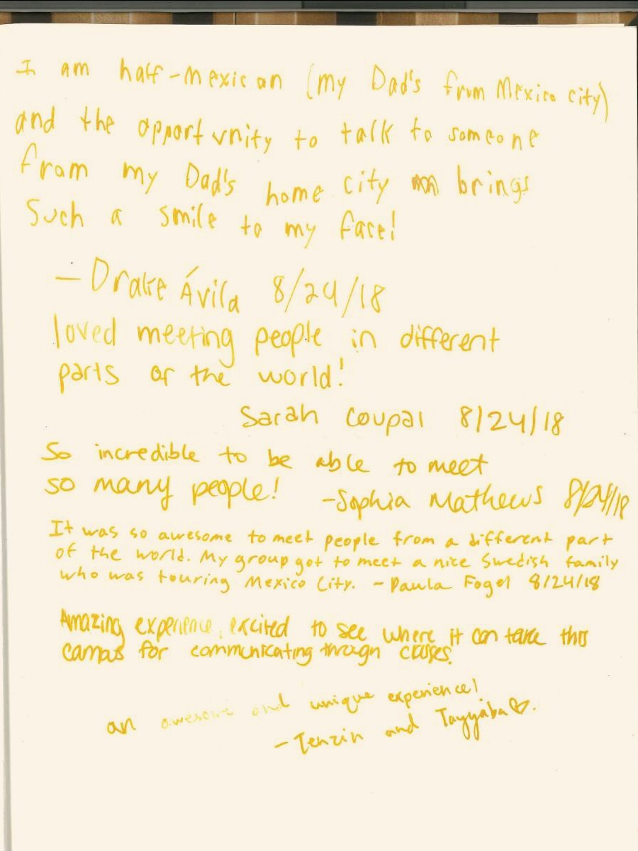 A page from the MIT · HUBweek gold book
