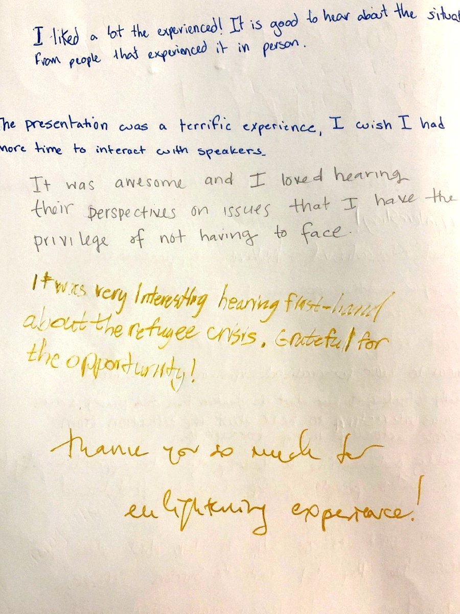 A handwritten page from the gold book at Boston College · 2018