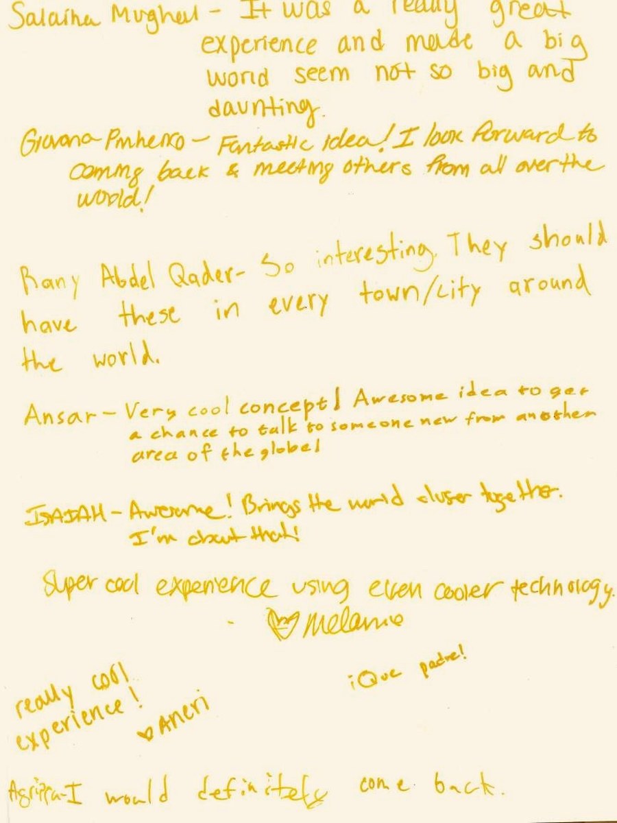 A handwritten page from the gold book at MIT · HUBweek · 2018