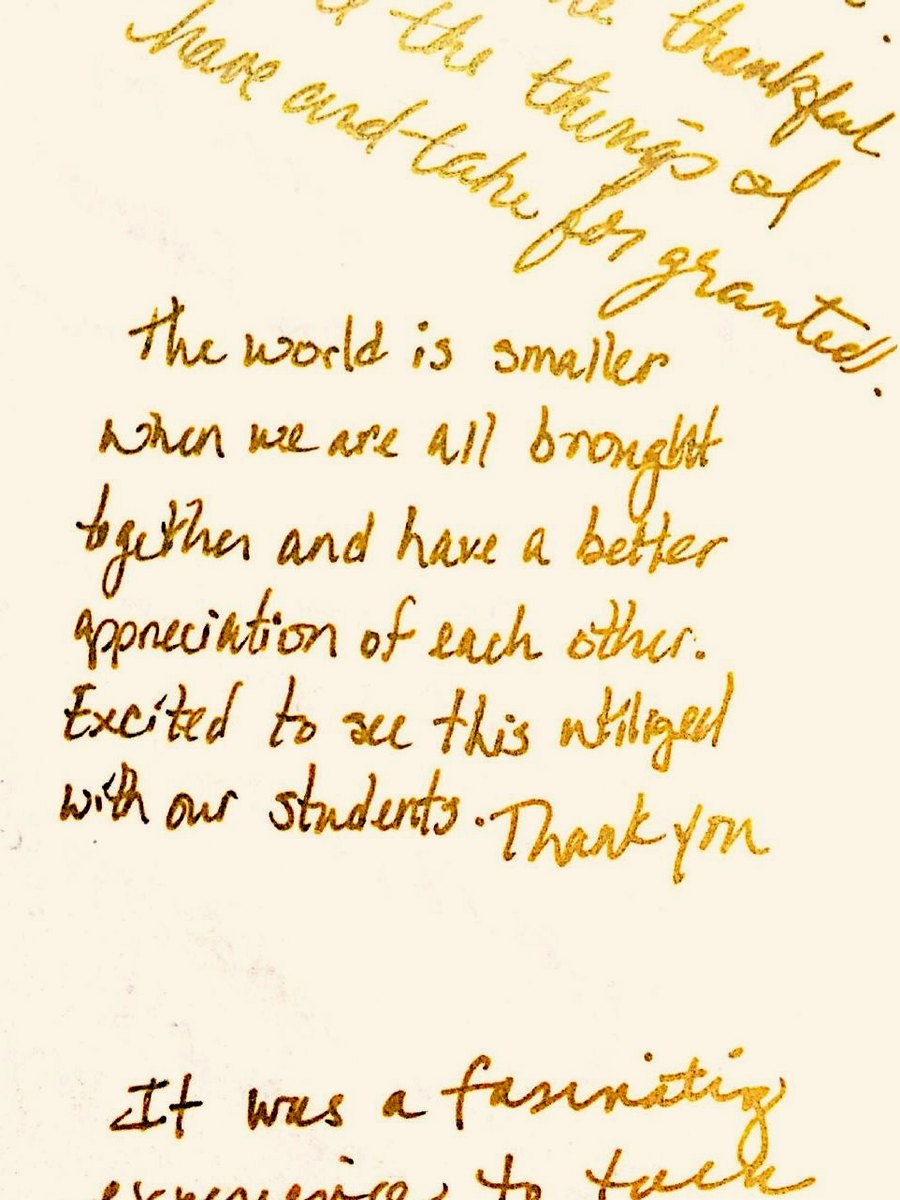 A page from the Phillips Academy Andover gold book